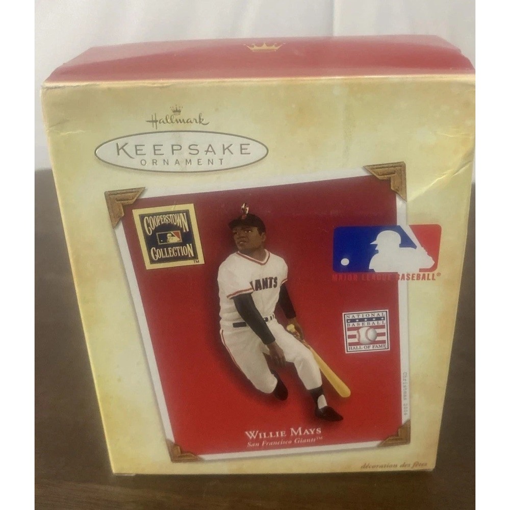 2004 Willie Mays San‎ Francisco Giants Hallmark  Ornament Cooperstown Collection
